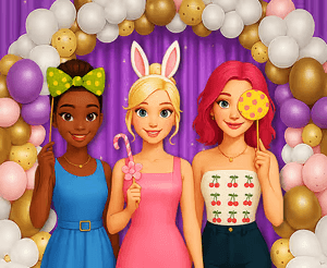 BFF Easter Photobooth Party