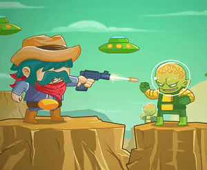 Cowboy vs. Martians